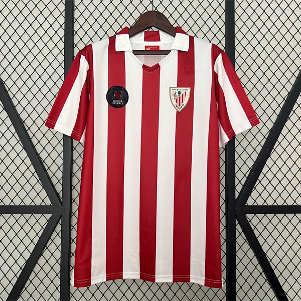 Thailande Maillot Athletic Bilbao Domicile Retro 1984